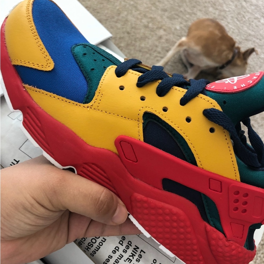 Men’s Nike ID Huaraches Colorblock custom